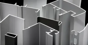 Aluminum extrusion window and door frame scrap
